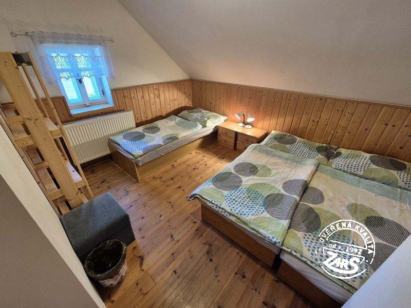 Pokoj č.2 - 3lůžkový Chalupa Albrechtice v Jizerských horách k pronájmu, Jizerské hory