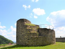 Foto zřícenina hradu Krupka