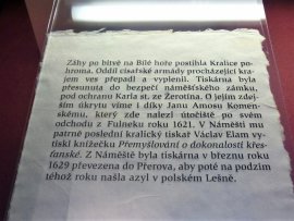 Foto Památník Bible kralické - Kralice n.Oslavou