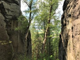 Foto Drábské světničky - zřícenina skalního hradu 