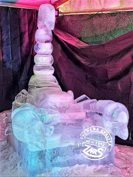 Foto Výstava ledových soch Pustevny