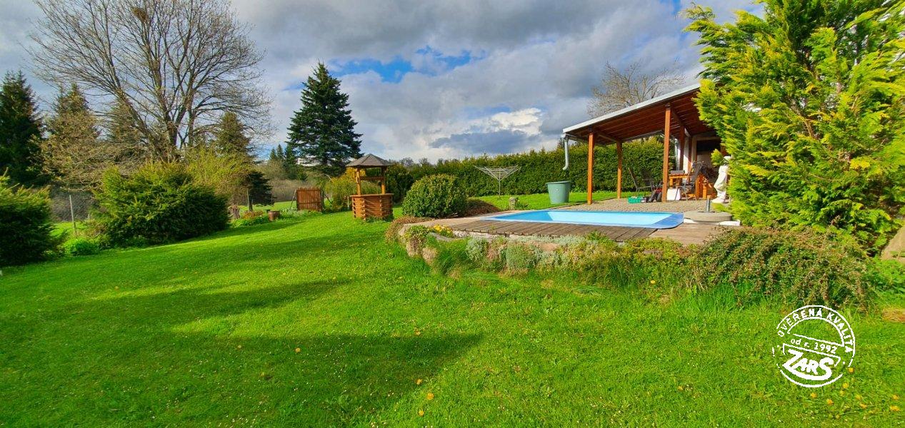 Chalupa Plánička - Lipno zahrada s bazénem Chalupa Plánička k pronájmu, Šumava a Lipno