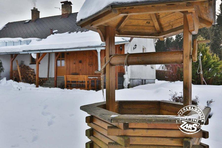 Chalupa Plánička - Lipno v zimě Chalupa Plánička k pronájmu, Šumava a Lipno