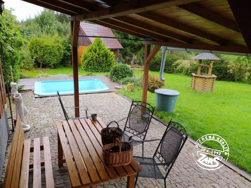 Chalupa Plánička - Lipno veranda - houby Chalupa Plánička k pronájmu, Šumava a Lipno