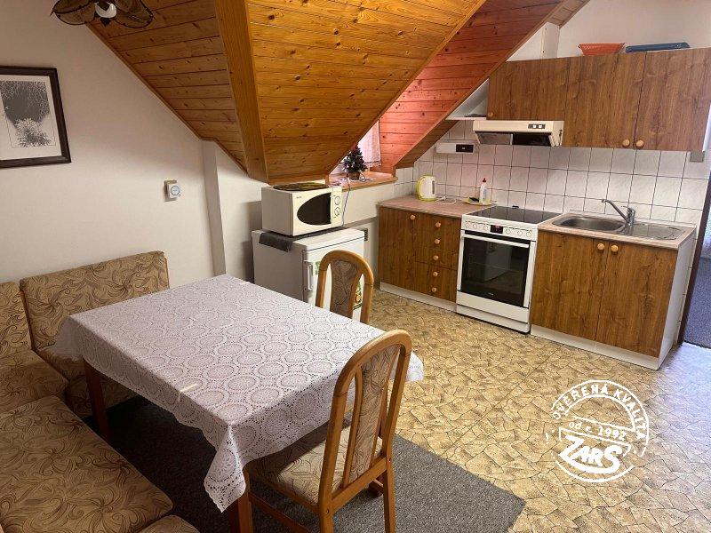 Kuchyň Apartmán(y) Prostřední Bečva IV k pronájmu, Beskydy a Valašsko