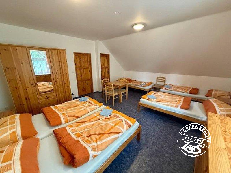 Chalupa Pod Hradiskem - ložnice Chalupa Pod Hradiskem k pronájmu, Vysočina